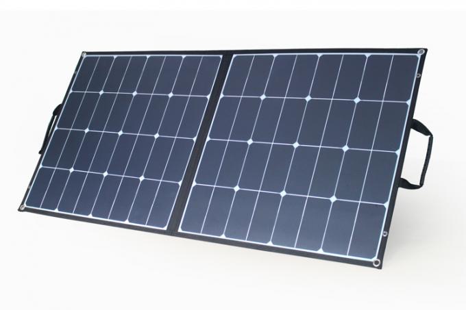 100 Watt opvouwbaar zonnepaneel 0