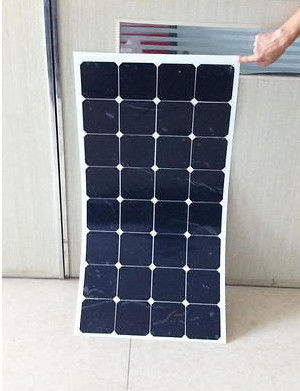 Hoog rendement100w Semi Flexibel Bendable Zonnepaneel leverancier