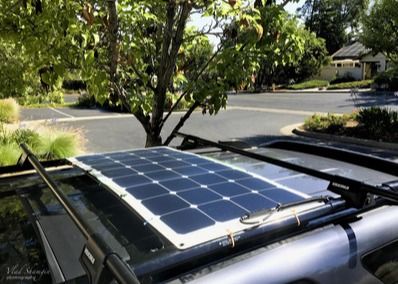 Hoog rendement100w Semi Flexibel Bendable Zonnepaneel leverancier